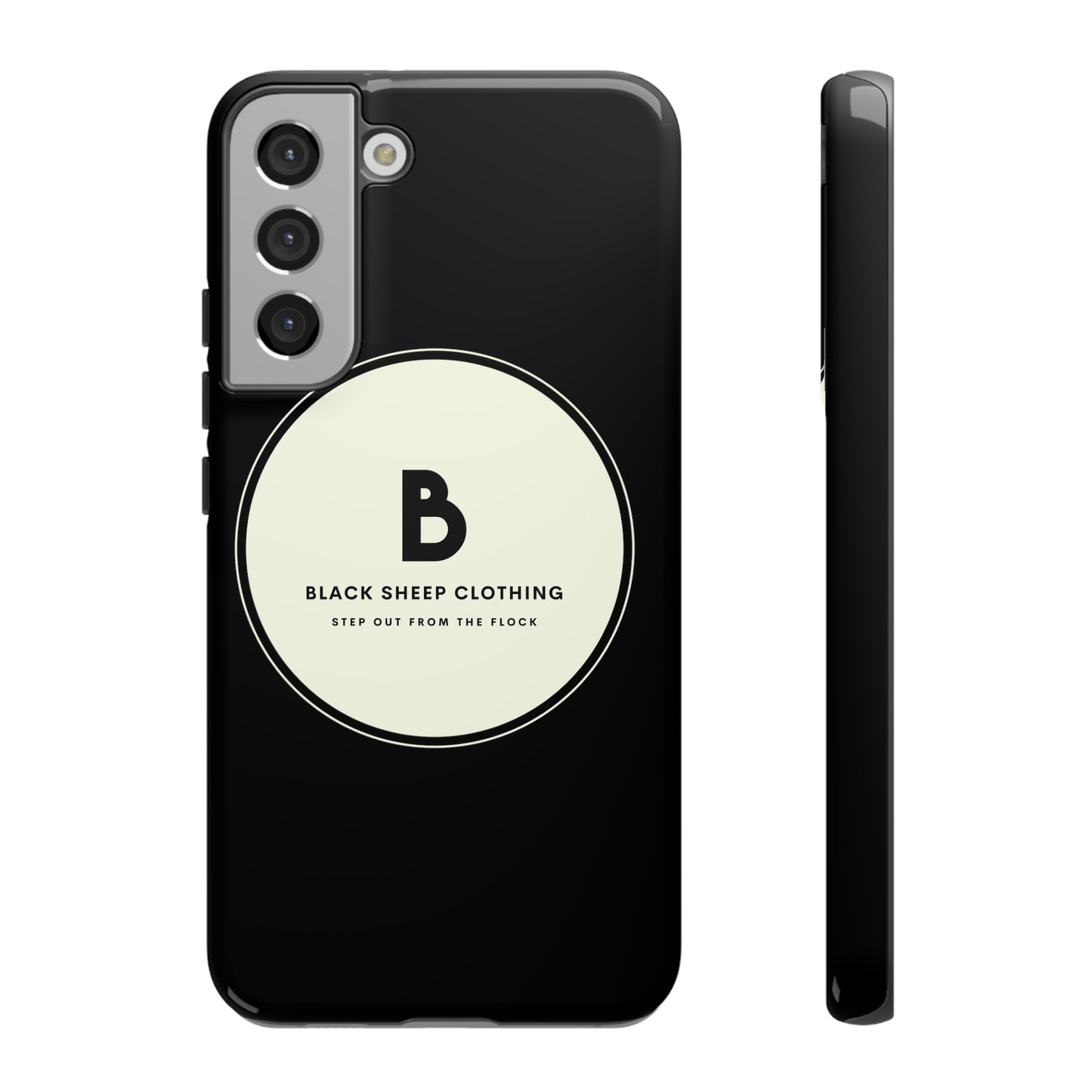 The BSC Original Cream logo Hard Phone case