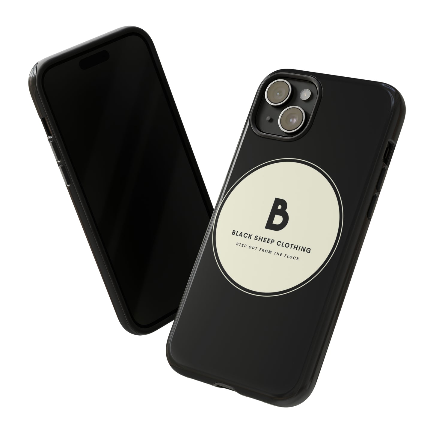 The BSC Original Cream logo Hard Phone case