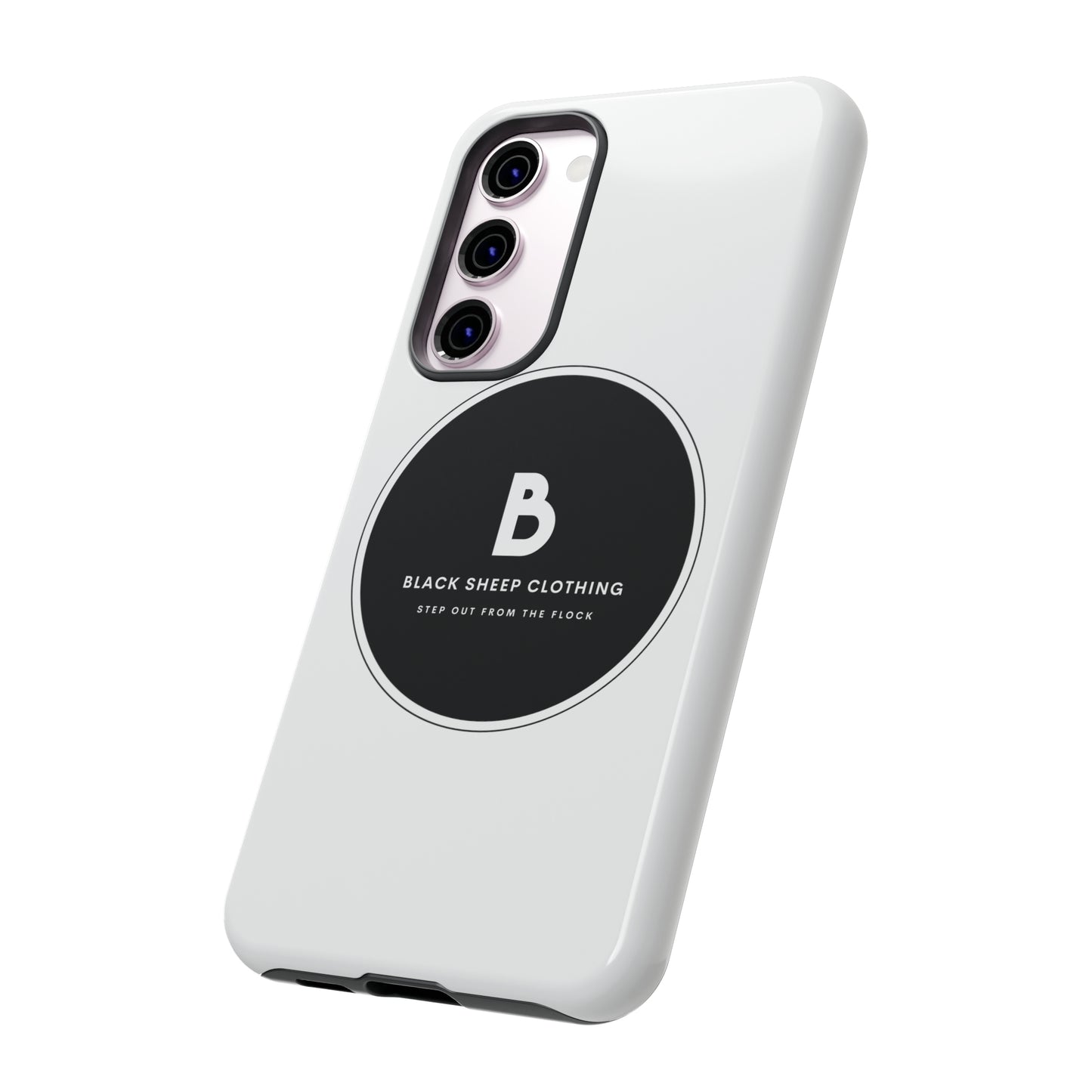 The BSC Black Out Logo Hard Phone case