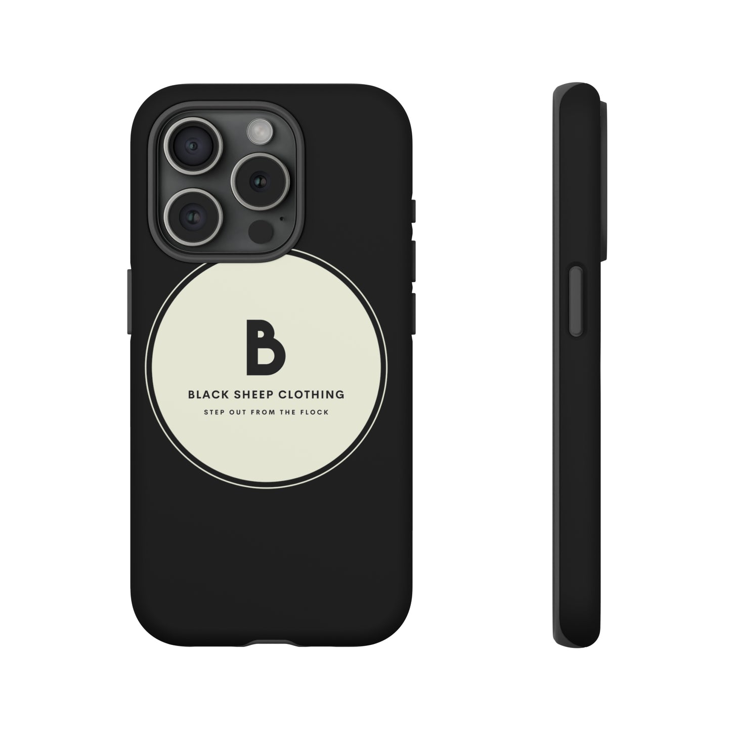 The BSC Original Cream logo Hard Phone case