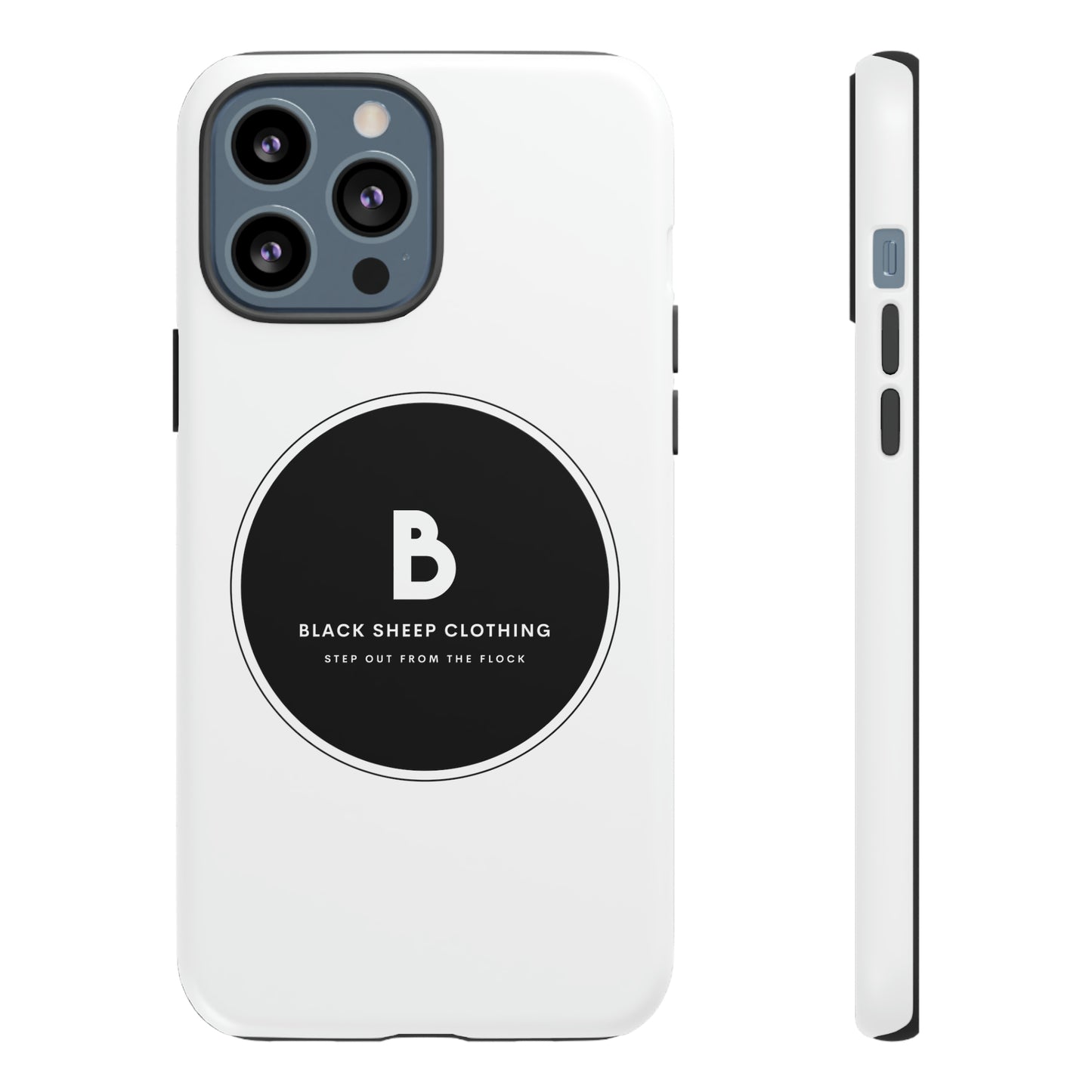 The BSC Black Out Logo Hard Phone case