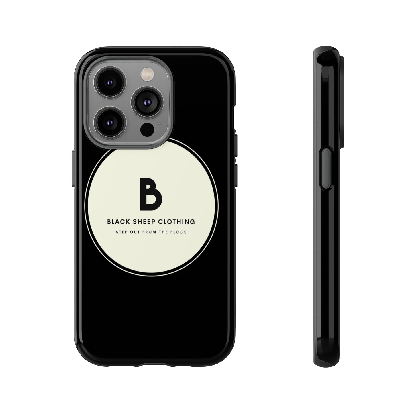 The BSC Original Cream logo Hard Phone case