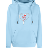 The LOVE Cross Neck Hoodie