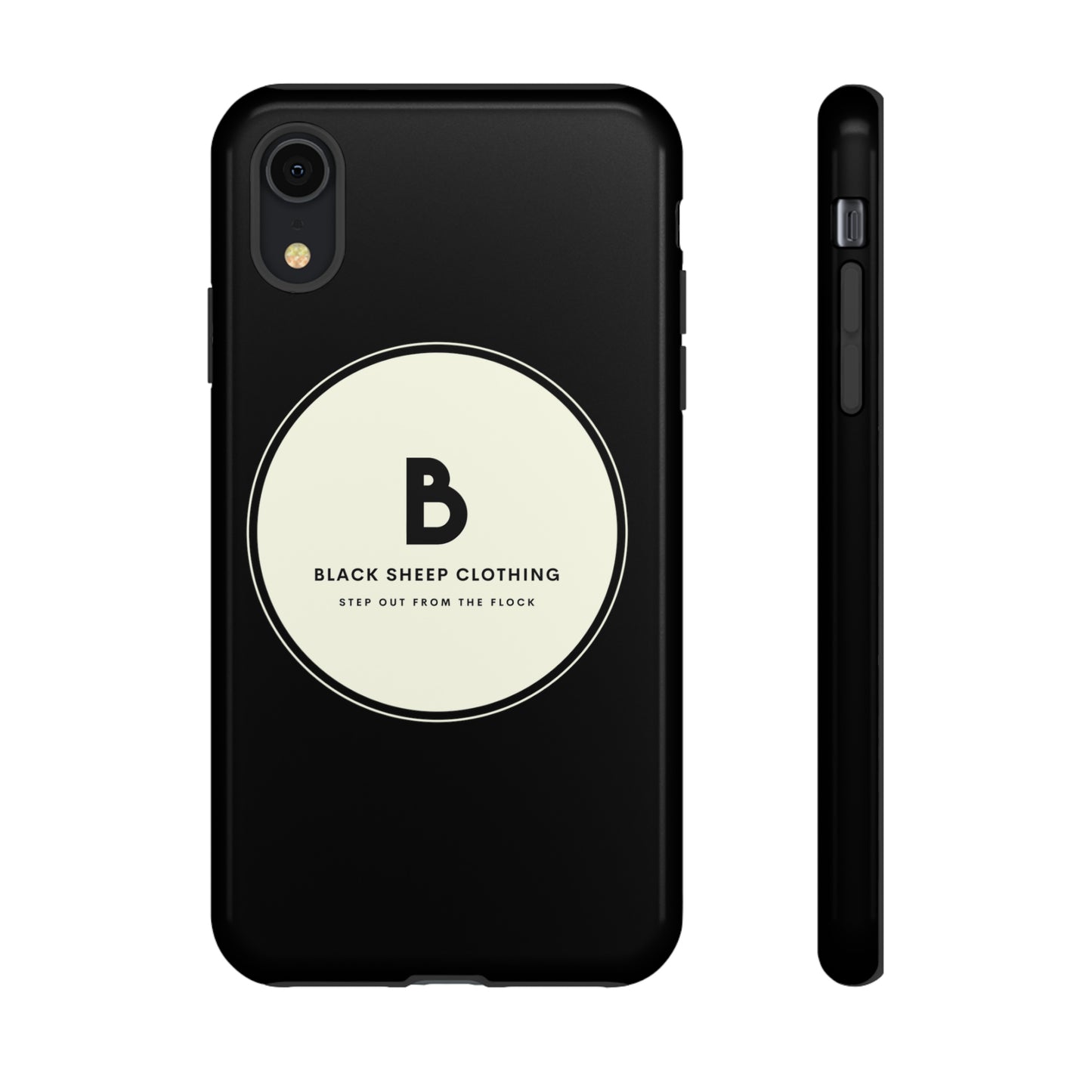 The BSC Original Cream logo Hard Phone case