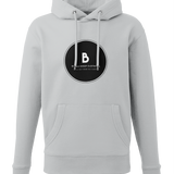 The Black out Logo Hoodie Black