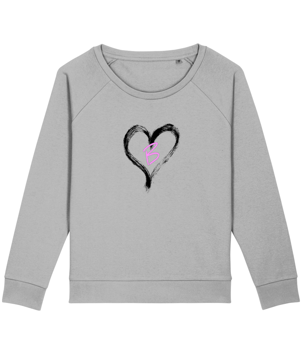 The BSC Women's LOVE Relaxed Fit Sweatshirt