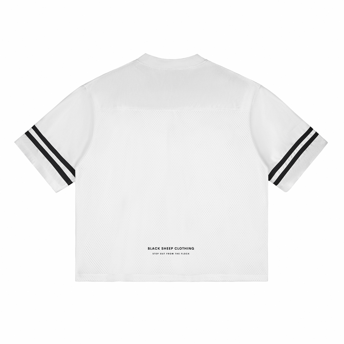 The Signature Taped Mesh T-Shirt in White