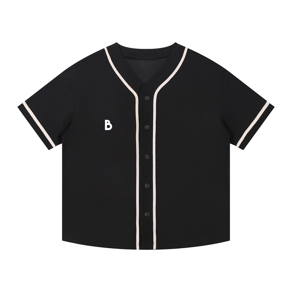 The Signature Contrast Piped Button-Up Jersey