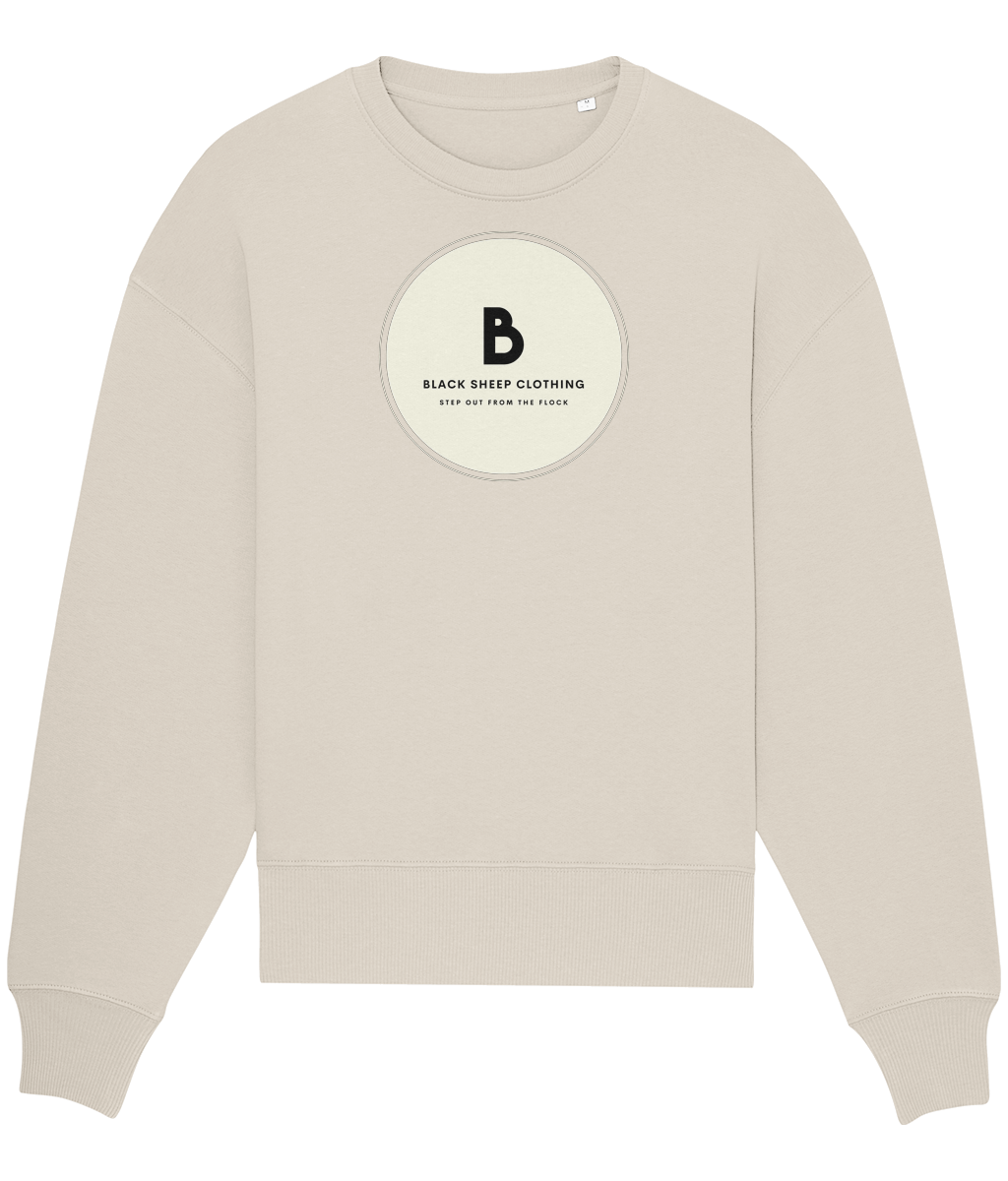 The BSC Original Cream Logo Heavy Sweatshirt