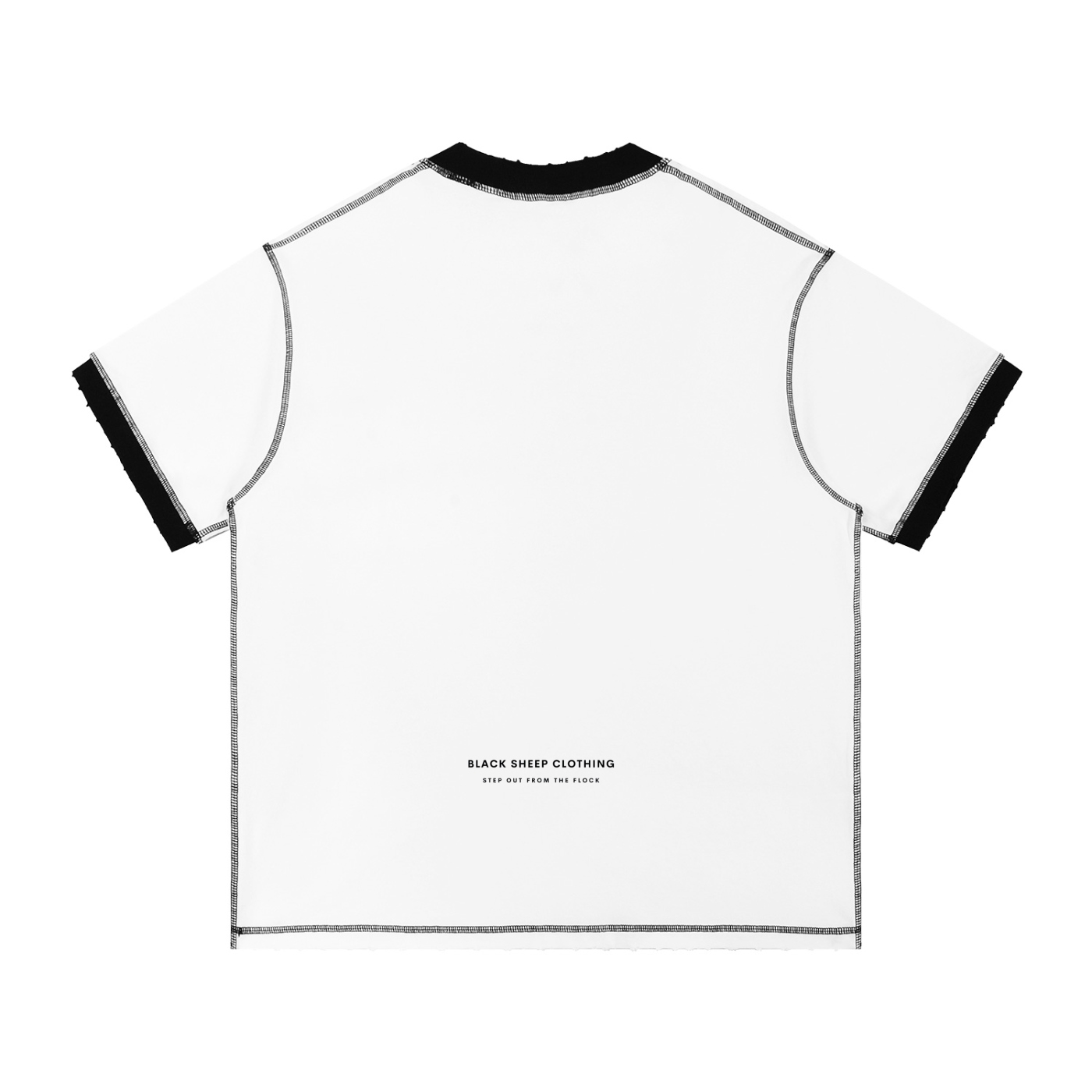 The Essential Contrast-Stitched Cotton T-Shirt