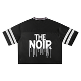 The BSC Noir Taped Mesh Boxy T-shirt