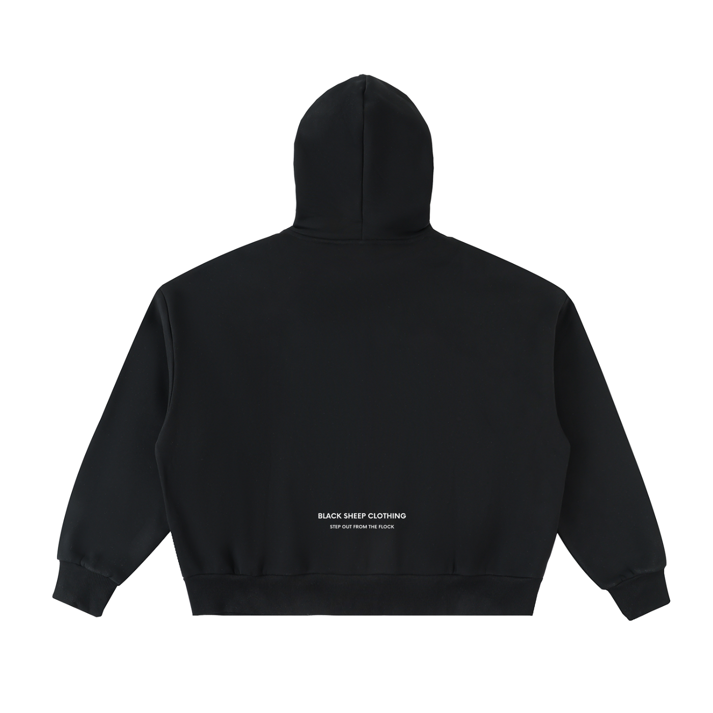 The Signature Fleeced Full-Zip Boxy Hoodie