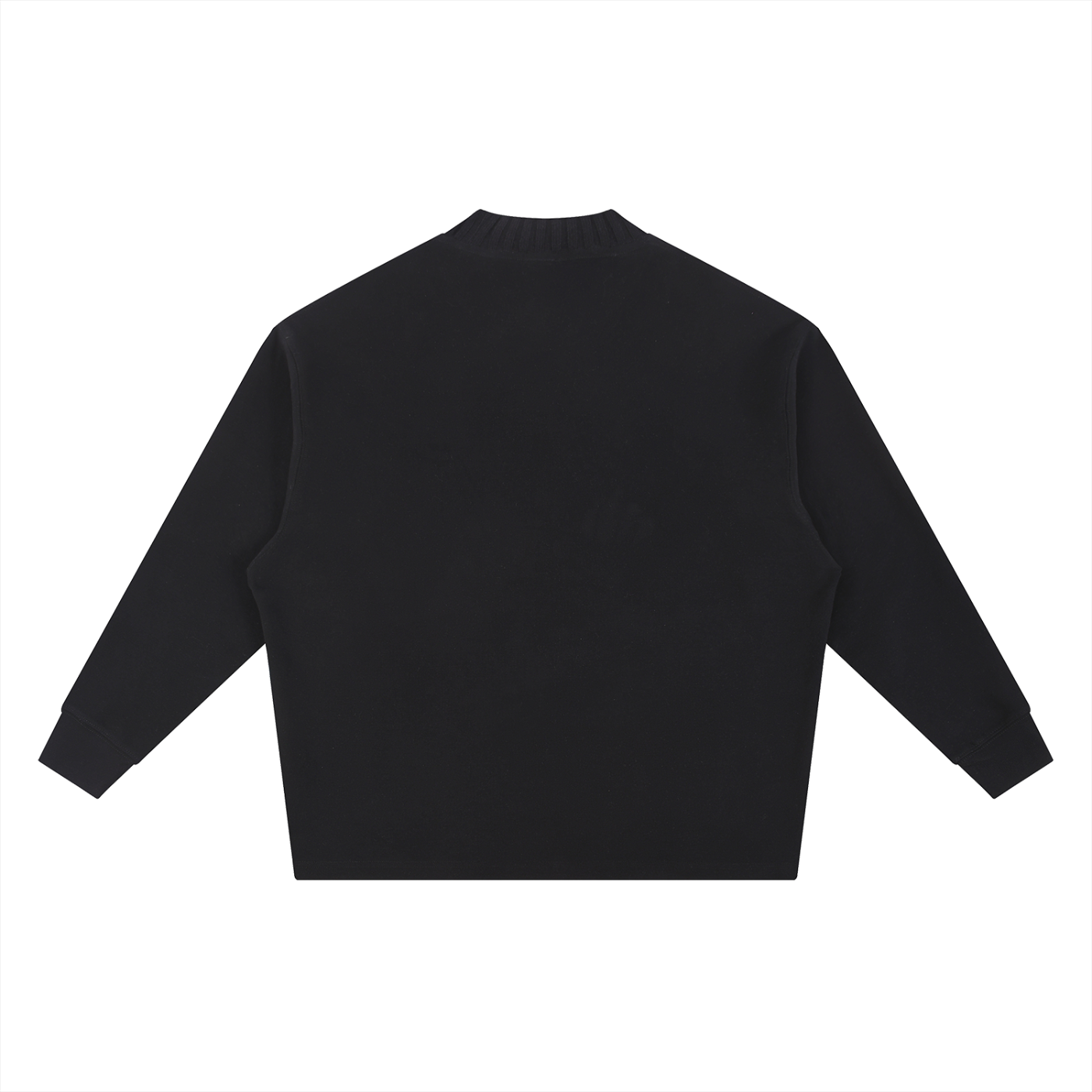 The Essential Knitted Round Neck Oversize Sweatshirt