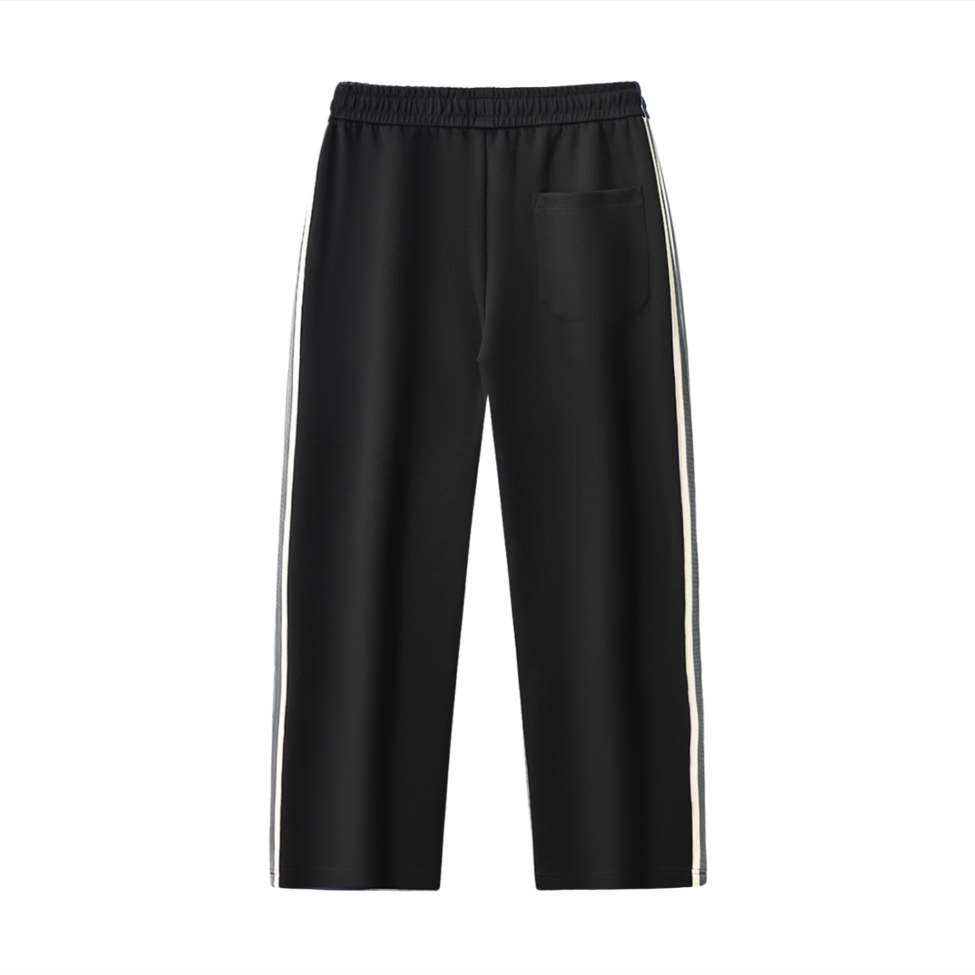 The Essential Contrast Side-Stripe Straight-Leg Pants