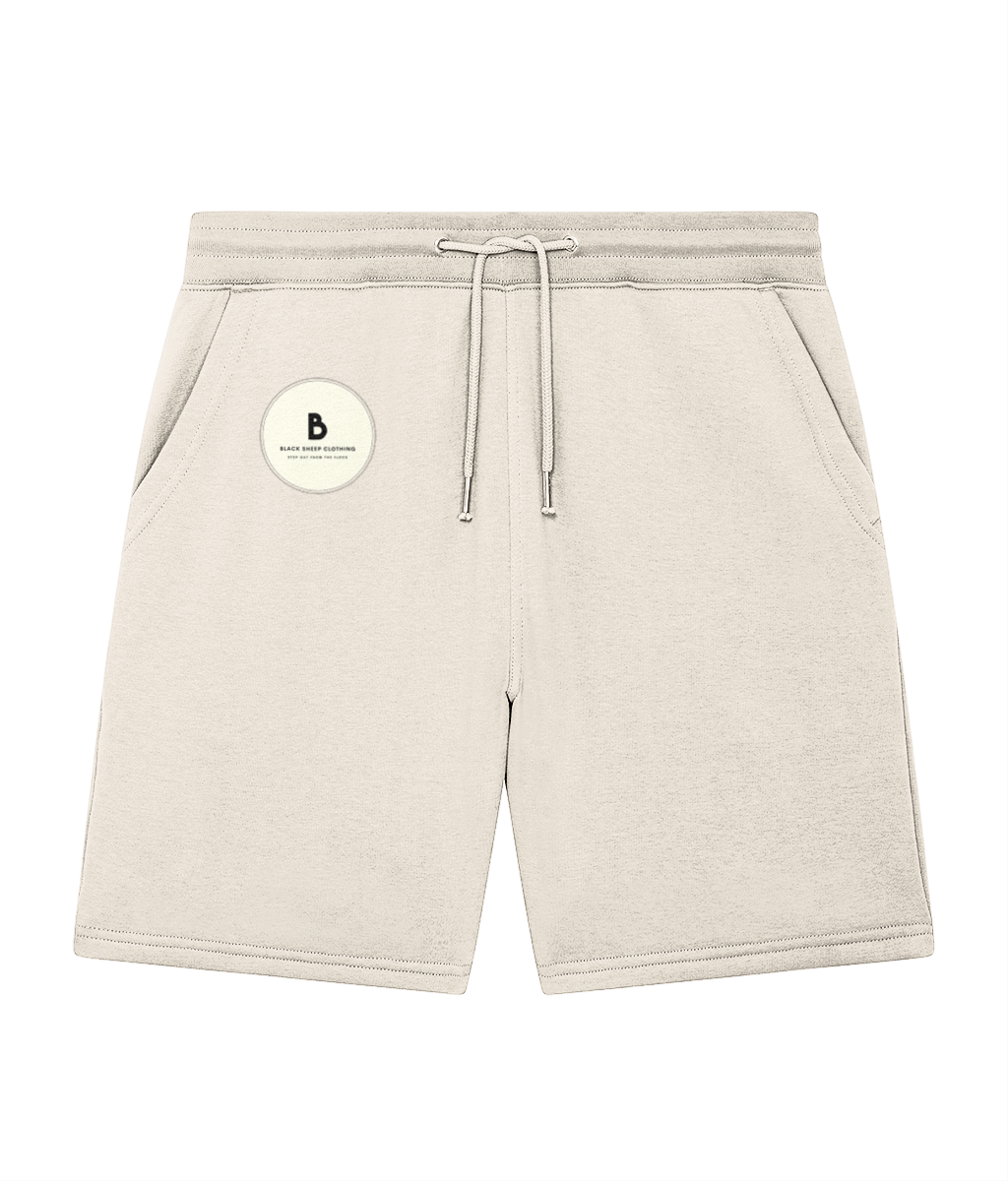 The BSC Original Cream Logo Unisex Terry Shorts