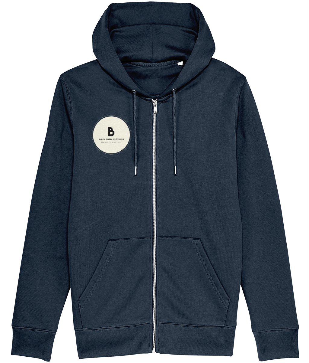 The Original Cream Logo Iconic Zip-Thru Hoodie Sweatshirt