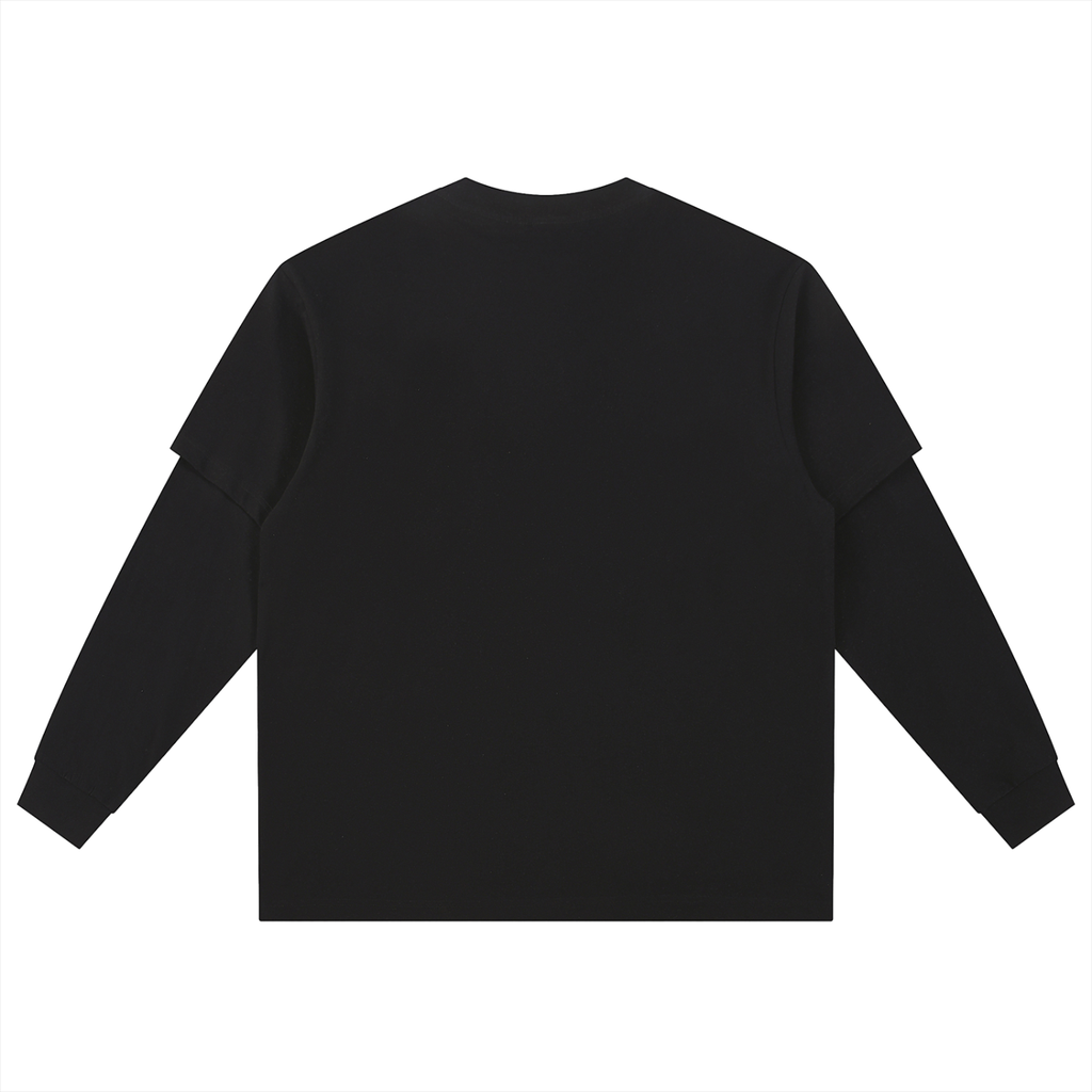 The BSC Layered Long Sleeve Oversized Tee