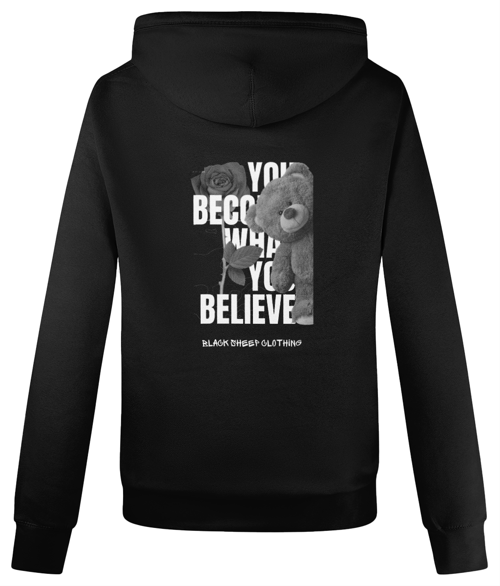 The BSC Cross Neck Believe Hoodie