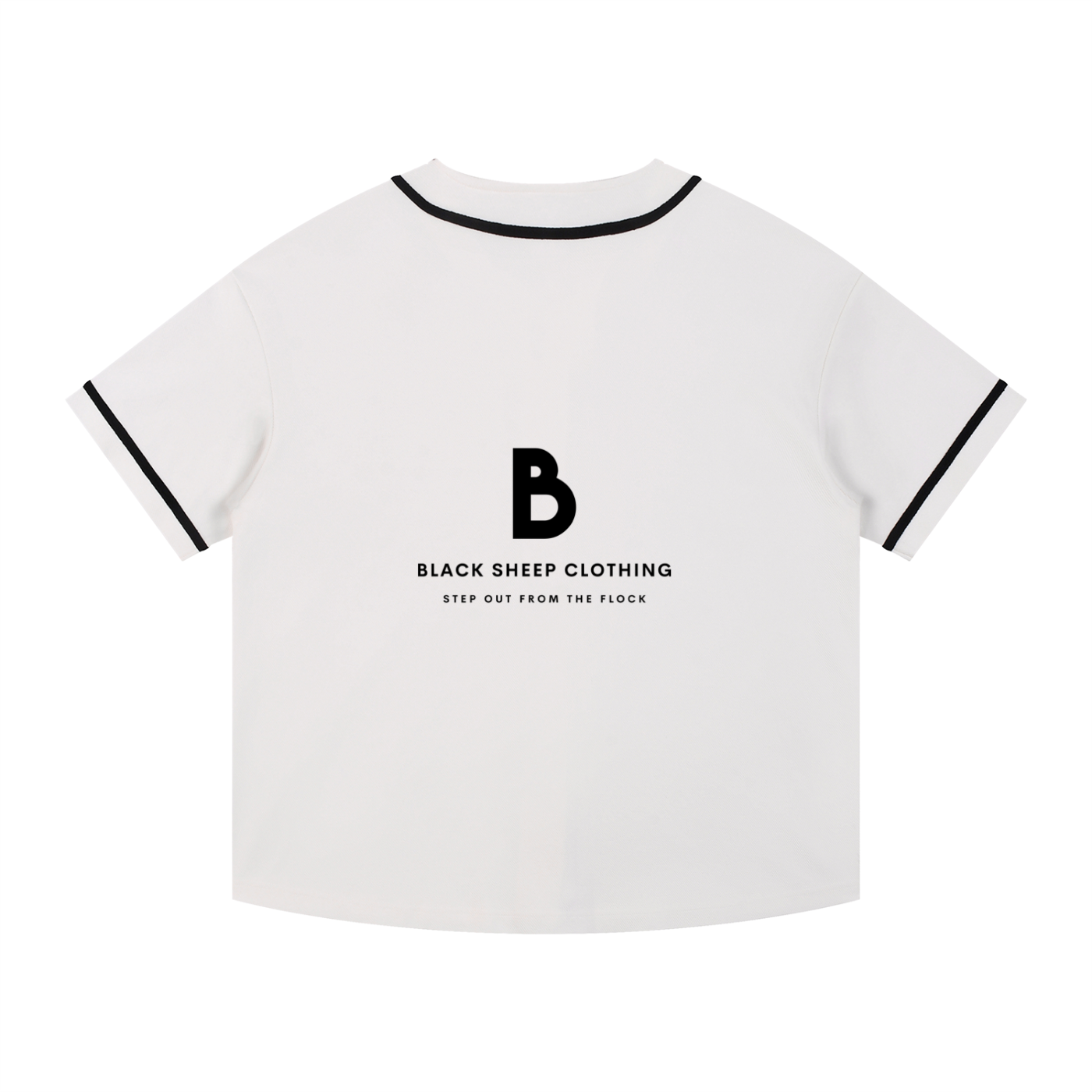 The Signature Contrast Piped Button-Up Jersey