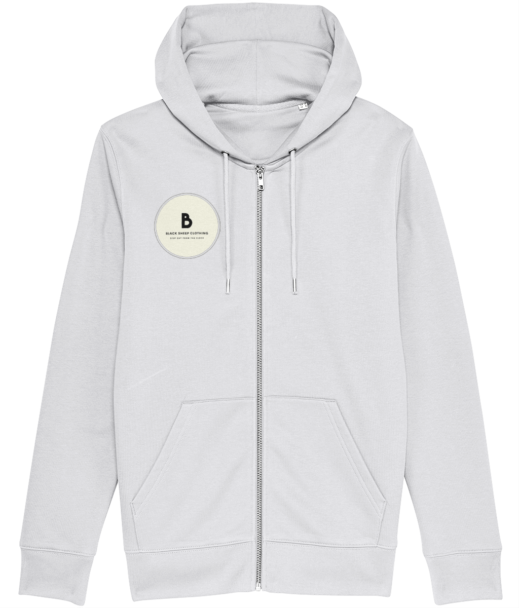 The Original Cream Logo Iconic Zip-Thru Hoodie Sweatshirt