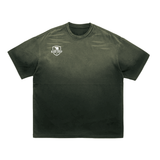 The OG Vintage Washed Tiger Stripes Dyed Gradient T-Shirt - 250 GSM
