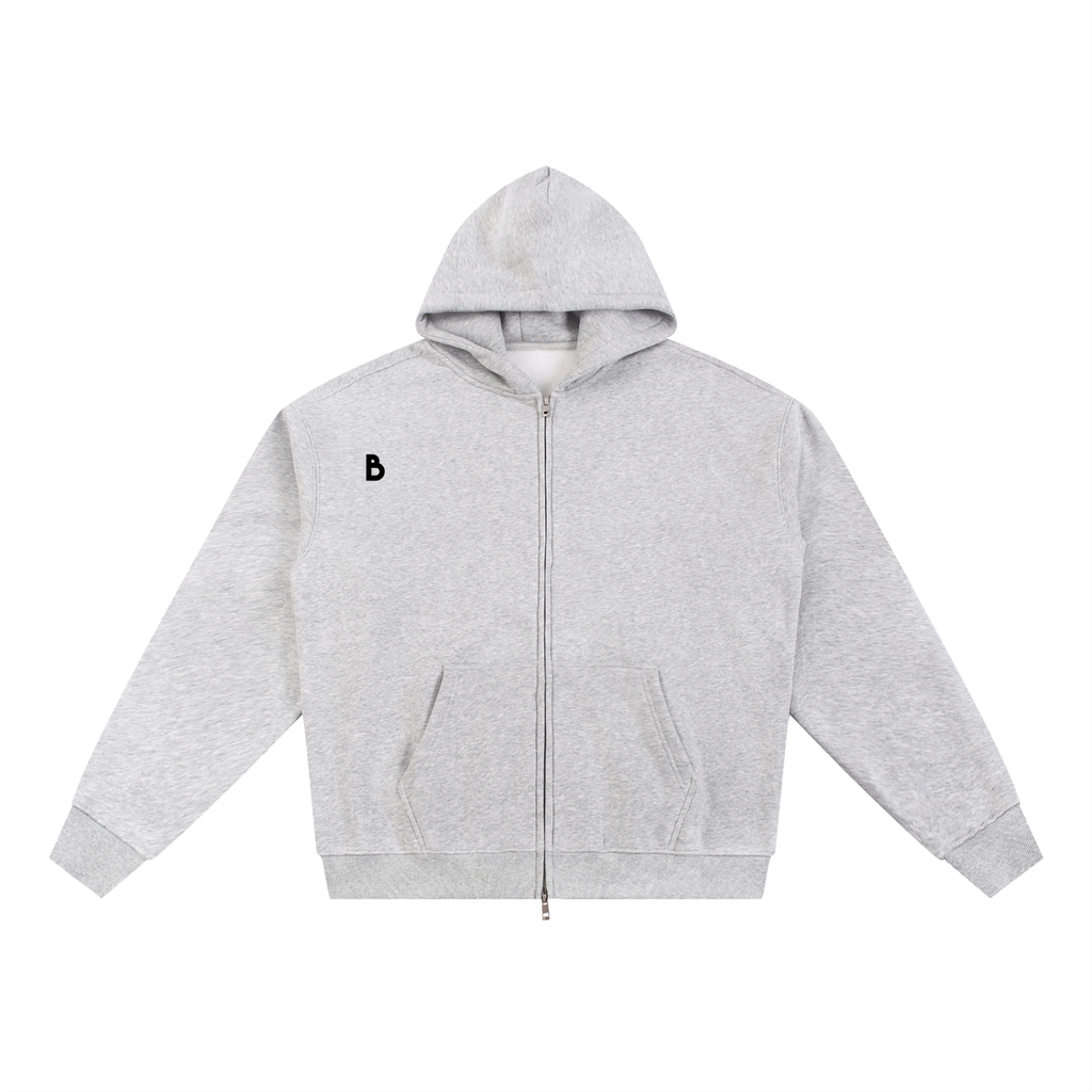 The Signature Fleece Zip-Through Hoodie