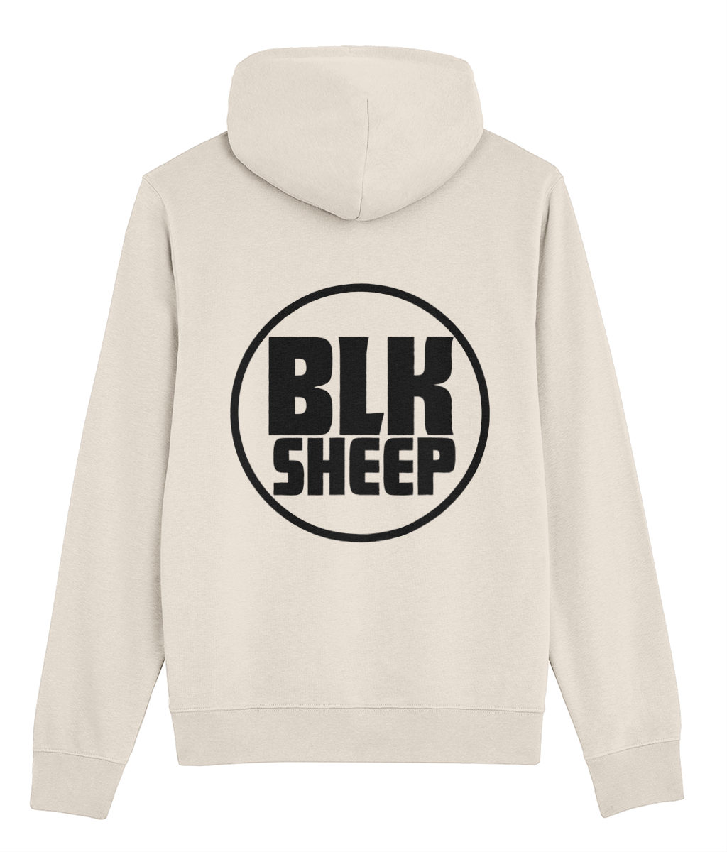 The BSC BLK Sheep Back Logo Hoodie