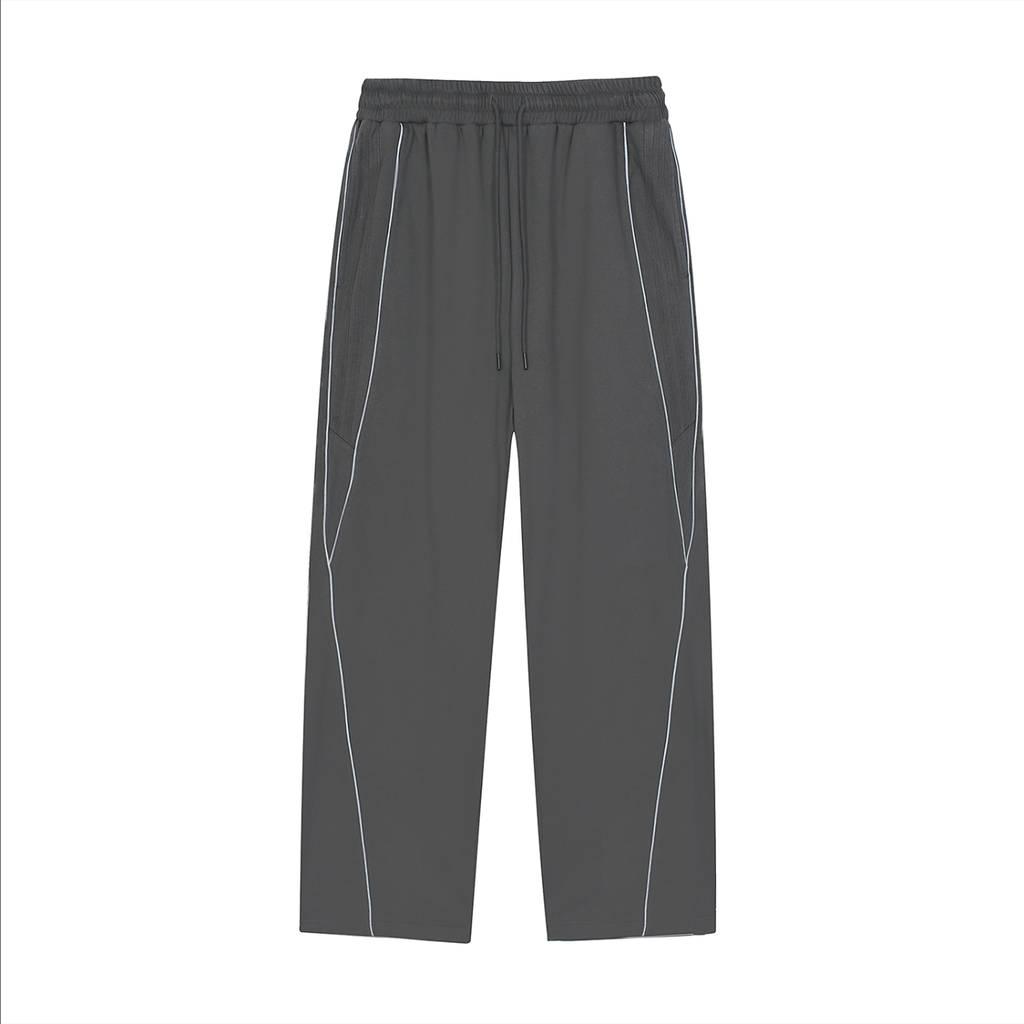 The Signature Reflection Striped Straight-Leg Sweatpants