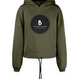 The Women's Cropped Oversized Hoodie