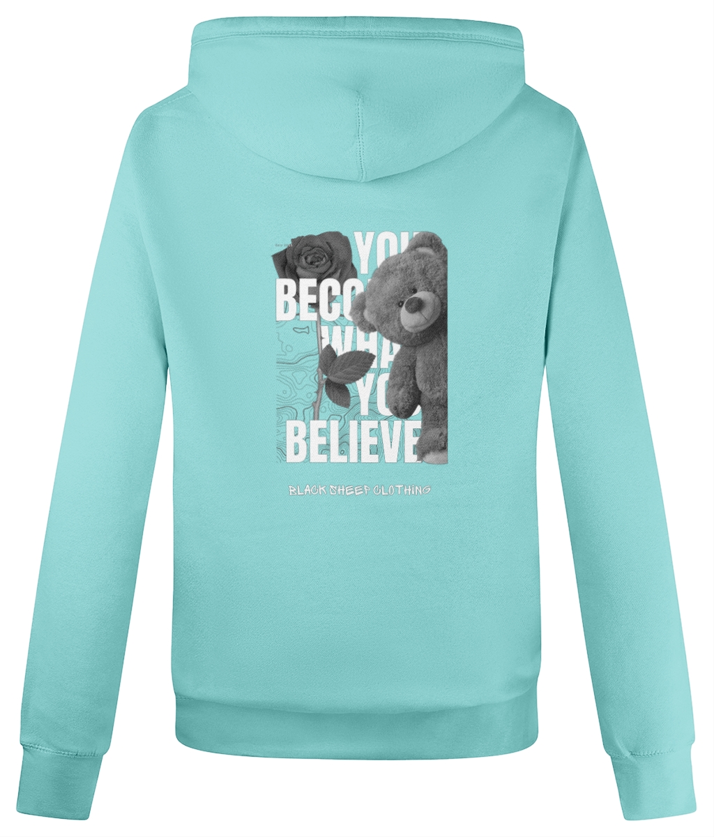 The BSC Cross Neck Believe Hoodie