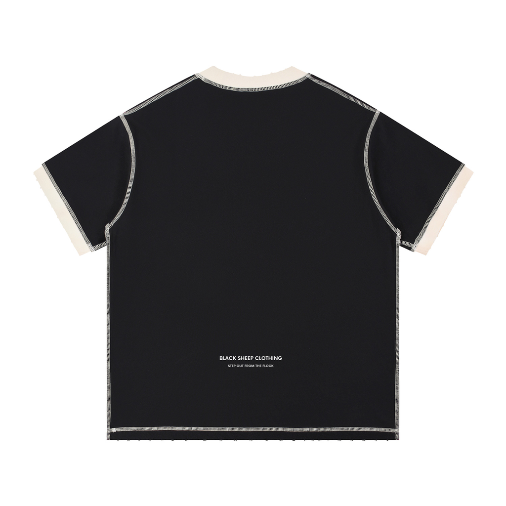 The Essential Contrast-Stitched Cotton T-Shirt