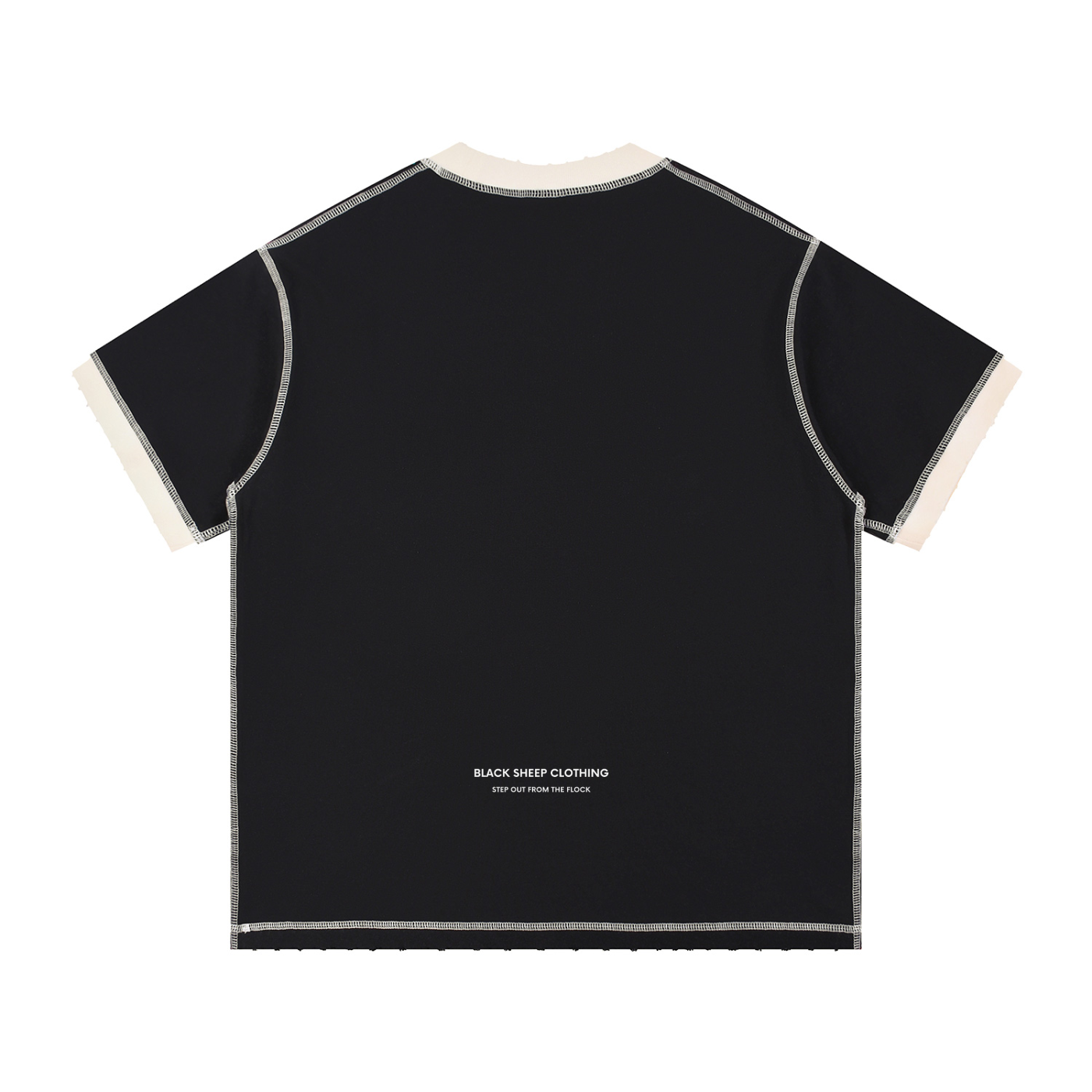 The Essential Contrast-Stitched Cotton T-Shirt