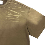 The OG Vintage Washed Tiger Stripes Dyed Gradient T-Shirt - 250 GSM
